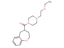 1-(2-ethoxyethyl)-4-(2,3,4,5-tetrahydro-1-benzoxepin-4-ylcarbonyl)piperazine