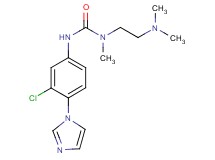 N'-[3-chloro-4-(1H-imidazol-1-yl)phenyl]-N-[2-(dimethylamino)ethyl]-N-methylurea
