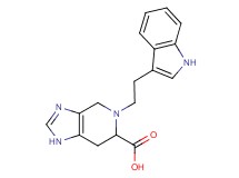 5-[2-(1H-indol-3-yl)ethyl]-4,5,6,7-tetrahydro-1H-imidazo[4,5-c]pyridine-6-carboxylic acid