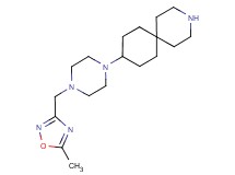 9-{4-[(5-methyl-1,2,4-oxadiazol-3-yl)methyl]-1-piperazinyl}-3-azaspiro[5.5]undecane dihydrochloride