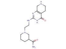 1-{2-[(4-oxo-3,4,5,6,7,8-hexahydropyrido[3,4-d]pyrimidin-2-yl)amino]ethyl}-3-piperidinecarboxamide dihydrochloride