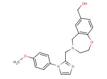 (4-{[1-(4-methoxyphenyl)-1H-imidazol-2-yl]methyl}-2,3,4,5-tetrahydro-1,4-benzoxazepin-7-yl)methanol