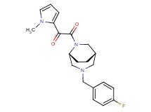 2-[(1S*,5R*)-3-(4-fluorobenzyl)-3,6-diazabicyclo[3.2.2]non-6-yl]-1-(1-methyl-1H-pyrrol-2-yl)-2-oxoethanone