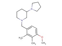 1-(4-methoxy-2,3-dimethylbenzyl)-3-(1-pyrrolidinyl)piperidine