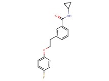 N-cyclopropyl-3-[2-(4-fluorophenoxy)ethyl]benzamide
