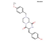 (3S,9aR)-3-(4-hydroxybenzyl)-8-(4-methoxybenzyl)tetrahydro-2H-pyrazino[1,2-a]pyrazine-1,4(3H,6H)-dione