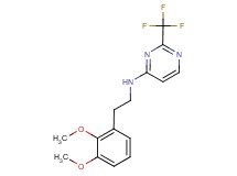 N-[2-(2,3-dimethoxyphenyl)ethyl]-2-(trifluoromethyl)pyrimidin-4-amine