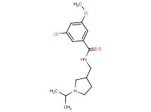 3-chloro-N-[(1-isopropylpyrrolidin-3-yl)methyl]-5-methoxybenzamide