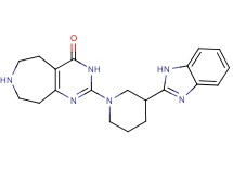 2-[3-(1H-benzimidazol-2-yl)piperidin-1-yl]-3,5,6,7,8,9-hexahydro-4H-pyrimido[4,5-d]azepin-4-one