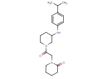 1-(2-{3-[(4-isopropylphenyl)amino]-1-piperidinyl}-2-oxoethyl)-2-piperidinone