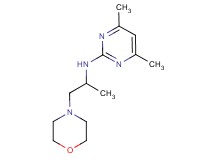 4,6-dimethyl-N-(1-methyl-2-morpholin-4-ylethyl)pyrimidin-2-amine