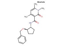 N-[(1R,2R)-2-(benzyloxy)cyclopentyl]-1,4,6-trimethyl-2-oxo-1,2-dihydropyridine-3-carboxamide