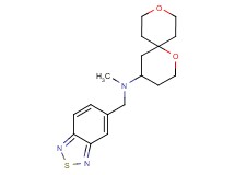 (2,1,3-benzothiadiazol-5-ylmethyl)1,9-dioxaspiro[5.5]undec-4-yl(methyl)amine