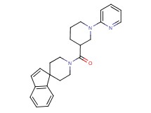 1'-[(1-pyridin-2-ylpiperidin-3-yl)carbonyl]spiro[indene-1,4'-piperidine]