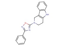 2-(3-phenyl-1,2,4-oxadiazol-5-yl)-2,3,4,5-tetrahydro-1H-pyrido[4,3-b]indole