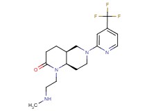 rel-(4aS,8aR)-1-[2-(methylamino)ethyl]-6-[4-(trifluoromethyl)-2-pyridinyl]octahydro-1,6-naphthyridin-2(1H)-one dihydrochloride
