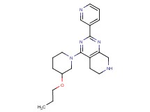 4-(3-propoxypiperidin-1-yl)-2-pyridin-3-yl-5,6,7,8-tetrahydropyrido[3,4-d]pyrimidine