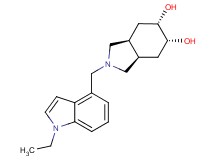 (3aR*,5R*,6S*,7aS*)-2-[(1-ethyl-1H-indol-4-yl)methyl]octahydro-1H-isoindole-5,6-diol