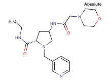 (4S)-N-ethyl-4-[(morpholin-4-ylacetyl)amino]-1-(pyridin-3-ylmethyl)-L-prolinamide
