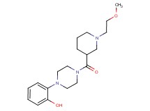 2-(4-{[1-(2-methoxyethyl)piperidin-3-yl]carbonyl}piperazin-1-yl)phenol