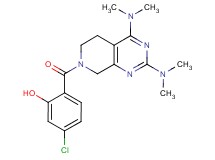 2-{[2,4-bis(dimethylamino)-5,8-dihydropyrido[3,4-d]pyrimidin-7(6H)-yl]carbonyl}-5-chlorophenol