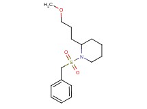 1-(benzylsulfonyl)-2-(3-methoxypropyl)piperidine