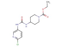 ethyl 4-({[(6-chloropyridin-3-yl)amino]carbonyl}amino)piperidine-1-carboxylate