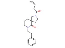 2-(3-butenoyl)-7-(2-phenylethyl)-2,7-diazaspiro[4.5]decan-6-one