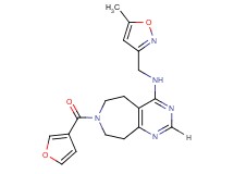 7-(3-furoyl)-N-[(5-methylisoxazol-3-yl)methyl]-6,7,8,9-tetrahydro-5H-pyrimido[4,5-d]azepin-4-amine