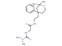 N~2~-[(dimethylamino)carbonyl]-N~1~-[2-(2,2-dimethyl-4-phenyltetrahydro-2H-pyran-4-yl)ethyl]glycinamide