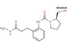 (2R)-2-(hydroxymethyl)-N-{2-[3-(methylamino)-3-oxopropyl]phenyl}pyrrolidine-1-carboxamide