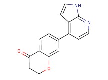 7-(1H-pyrrolo[2,3-b]pyridin-4-yl)-2,3-dihydro-4H-chromen-4-one