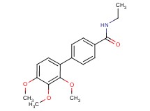 N-ethyl-2',3',4'-trimethoxybiphenyl-4-carboxamide