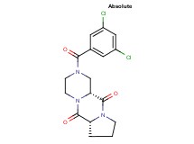 (6aR,11aR)-2-(3,5-dichlorobenzoyl)octahydro-6H-pyrazino[1,2-a]pyrrolo[1,2-d]pyrazine-6,11(2H)-dione