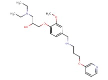1-(diethylamino)-3-[2-methoxy-4-({[3-(3-pyridinyloxy)propyl]amino}methyl)phenoxy]-2-propanol