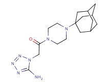 1-{2-[4-(1-adamantyl)piperazin-1-yl]-2-oxoethyl}-1H-tetrazol-5-amine