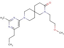 2-(3-methoxypropyl)-9-(2-methyl-6-propylpyrimidin-4-yl)-2,9-diazaspiro[5.5]undecan-3-one
