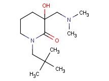 3-[(dimethylamino)methyl]-1-(2,2-dimethylpropyl)-3-hydroxy-2-piperidinone