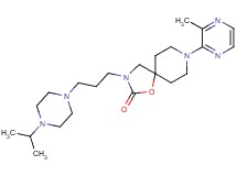 3-[3-(4-isopropylpiperazin-1-yl)propyl]-8-(3-methylpyrazin-2-yl)-1-oxa-3,8-diazaspiro[4.5]decan-2-one