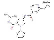 N-{(3R,5S)-1-cyclopentyl-5-[(isopropylamino)carbonyl]pyrrolidin-3-yl}-2-ethylisonicotinamide