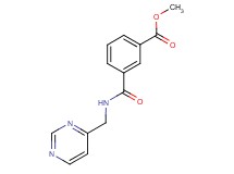methyl 3-{[(4-pyrimidinylmethyl)amino]carbonyl}benzoate