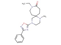 9-ethyl-1-methyl-4-(3-phenyl-1,2,4-oxadiazol-5-yl)-1,4,9-triazaspiro[5.6]dodecan-10-one