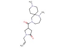 1-allyl-4-[(3,7-dimethyl-3,7,11-triazaspiro[5.6]dodec-11-yl)carbonyl]pyrrolidin-2-one