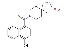 8-(4-methyl-1-naphthoyl)-2,8-diazaspiro[4.5]decan-3-one