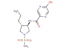5-hydroxy-N-[(3R*,4S*)-1-(methylsulfonyl)-4-propyl-3-pyrrolidinyl]-2-pyrazinecarboxamide