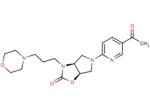 (3aS*,6aR*)-5-(5-acetylpyridin-2-yl)-3-(3-morpholin-4-ylpropyl)hexahydro-2H-pyrrolo[3,4-d][1,3]oxazol-2-one