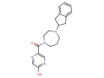 5-{[4-(2,3-dihydro-1H-inden-2-yl)-1,4-diazepan-1-yl]carbonyl}-2-pyrazinol
