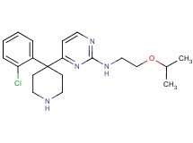 4-[4-(2-chlorophenyl)-4-piperidinyl]-N-(2-isopropoxyethyl)-2-pyrimidinamine