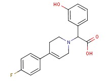 [4-(4-fluorophenyl)-3,6-dihydropyridin-1(2H)-yl](3-hydroxyphenyl)acetic acid