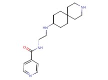 N-[2-(3-azaspiro[5.5]undec-9-ylamino)ethyl]isonicotinamide dihydrochloride